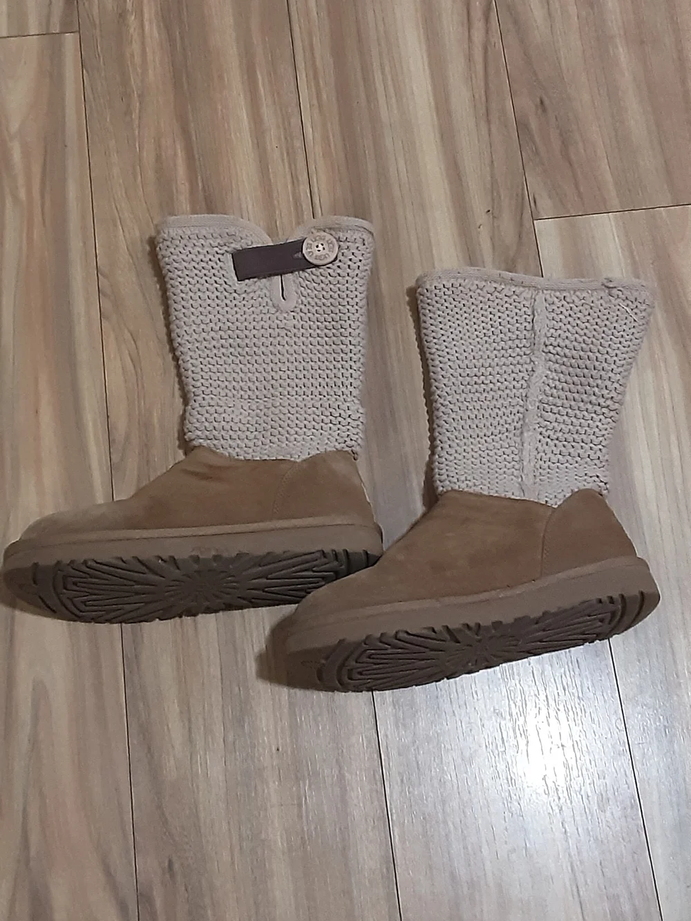 UGG Shania Pullover Knit Cuff Suede Boot
